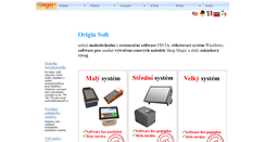 Desktop Screenshot of originsoft.cz